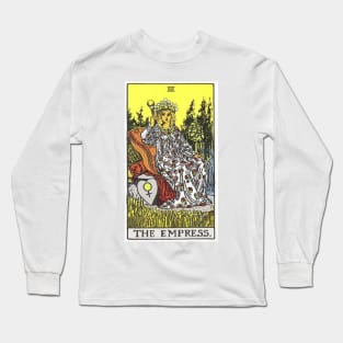 The Empress Tarot Long Sleeve T-Shirt